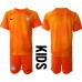 Billige Forenede Stater Målmand Børnetøj Hjemmebanetrøje til baby VM 2022 Kortærmet (+ korte bukser)